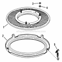Snapperizer Diagram and Parts List for 21500 90S Snapper Lawn Mower