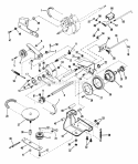Drive System Self-Propelled Diagram and Parts List for P21600TV 90'S Snapper Lawn Mower
