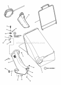 Accessory Grass Bag Diagram and Parts List for 2167519BFC 7800284 Snapper Lawn Mower