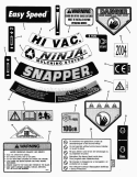 Part Location Diagram of 7075532YP Briggs and Stratton Decal throttle contr
