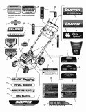 Part Location Diagram of 7102746 Snapper Decal, Spark Arrestor