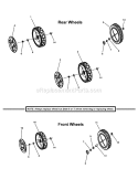 Part Location Diagram of 7500540YP Murray Assembly Wheel 8x2 Idle