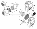 Rt2451 Recoil Starter Assmy Diagram and Parts List for RT2451  Snapper Trimmer