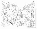Rt4151 Carburetor And Clutch Assembly Diagram and Parts List for RT4151  Snapper Trimmer