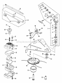 Rt4151 General Assembly Diagram and Parts List for RT4151  Snapper Trimmer