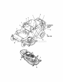 Part Location Diagram of 7104372YP Murray DECAL FENDER