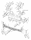 Part Location Diagram of 7300187YP Murray BRACKET, AXLE, CARDINAL