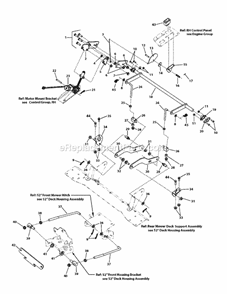 52-In_Deck_Lift_Group_(WElectric_Hoc) Diagram and Parts List for RZT26520  Snapper Lawn Mower