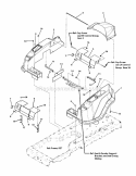 Fender Group Diagram and Parts List for RZT27460 7800578 Snapper Lawn Tractor