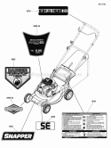 Part Location Diagram of 7105217YP Murray DECAL, WARNING/DANGER