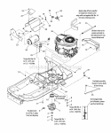 Engine Group 26 Hp BS Pro Diagram and Parts List for SC26520 7800630 Snapper Lawn Tractor