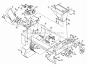 General Assembly Diagram and Parts List for SG5000  Snapper Chipper Shredder