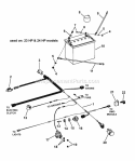 Electrical Group (23  24 HP) Diagram and Parts List for SLT24520FC 7800318 Snapper Lawn Tractor