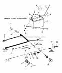 Part Location Diagram of 1739150 Snapper Battery, 12 Volt, 230Cca
