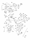 Handles  Controls Group Diagram and Parts List for SNH1226E  Snapper Snow Blower