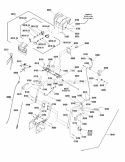 Part Location Diagram of 1739861 Snapper Bracket, Switch, Heated Hand Grip