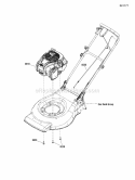Engine Group 550Ex Diagram and Parts List for SP19550EX  Snapper Lawn Mower