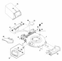 Part Location Diagram of 703385 Murray GRASS BAG