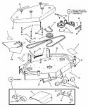 Part Location Diagram of 7054023 Snapper Assembly, Idler - 3 Spindle Deck