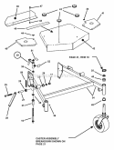 Part Location Diagram of 7044667 Snapper Shield, Muffler