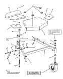 Part Location Diagram of 7400156 Snapper Weldment, Pro Knob