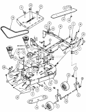 Part Location Diagram of 7054012YP Briggs and Stratton (c) crank assy.