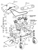 Part Location Diagram of 7054021 Snapper Assembly, Deck 36" Fixed Height