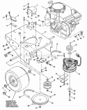 Part Location Diagram of 7042813YP Snapper Belt, Engine/Deck