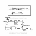 Wiring Schematic Diagram and Parts List for NSPV21675E 7800232 Snapper Lawn Mower