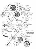 Part Location Diagram of 7300131YP Murray BRACKET BATTERY