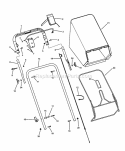 Part Location Diagram of 7300667BHYP Murray Handle, Lower, 22 Wb