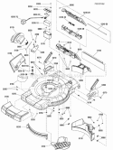 Deck Group 22 Rwd Es Diagram and Parts List for SPV22725E 7800838 Snapper Lawn Mower