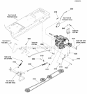 Transmission Group - Hydro Gear T2-Cche-4X3B-1Lx1 Diagram and Parts List for ESPX2046  Snapper Lawn Tractor