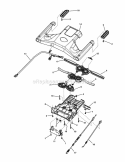 Drive Control Assembly - Electric Start Diagram and Parts List for NSPXV2270E  Snapper Lawn Mower