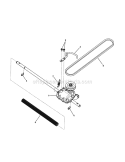 Transmission Group Diagram and Parts List for NSPXV2270HW  Snapper Lawn Mower