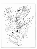 Auger Housing And Chute Group Diagram and Parts List for SS5200E 85631 Snapper Snow Blower