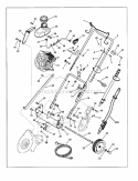 Part Location Diagram of 7041954 Snapper Handle, Start