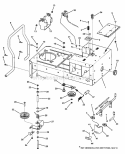 Part Location Diagram of 7043858YP Murray BUSHING, FLANGE