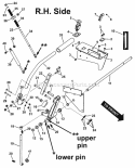 Part Location Diagram of 7072977YP Murray THROTTLE / CHOKE CONT