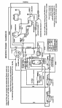 Page T Diagram and Parts List for SZT18426BVE 85681 Snapper Lawn Tractor