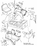 Part Location Diagram of 7075610YP Briggs and Stratton Fender lower rh