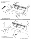 Bed Assembly (Tail Gate) Diagram and Parts List for UVGT1621BV 7085903 Snapper Lawn Tractor