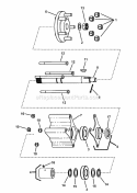 Cvt Axle Group Diagram and Parts List for UVGT1621BV 7085903 Snapper Lawn Tractor