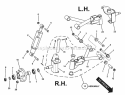 Front Suspension Group Diagram and Parts List for UVGT1621BV 7085903 Snapper Lawn Tractor