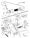Rear Frame Group Rh Diagram and Parts List for UVGT1621BV 7085903 Snapper Lawn Tractor