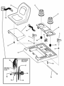 Seat Group Diagram and Parts List for UVGT1621BV 7085903 Snapper Lawn Tractor