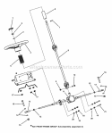 Steering Group Diagram and Parts List for UVGT1621BV 7085903 Snapper Lawn Tractor