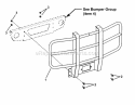 Brush Guard Group Diagram and Parts List for UVGT1621BV 7085903 Snapper Lawn Tractor