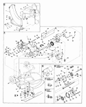 Grass Chute Assembly Diagram and Parts List for V211P  Snapper Lawn Mower