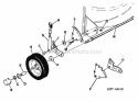 Part Location Diagram of 7011749YP Briggs and Stratton Axle v18 front